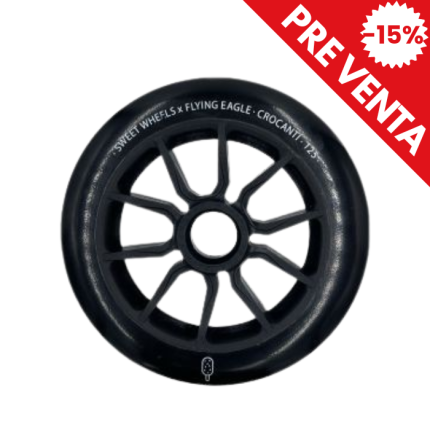 Flying Eagle - Crocanti Wheels 110mm Black