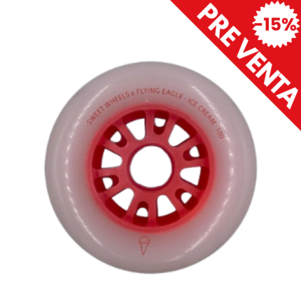 Flying Eagle - Ice Cream Speed Wheels 110mm Red