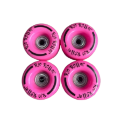 Rio Roller - Wheels Quads Rosa x4