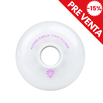 Flying Eagle - X7 Wheels White 80mm