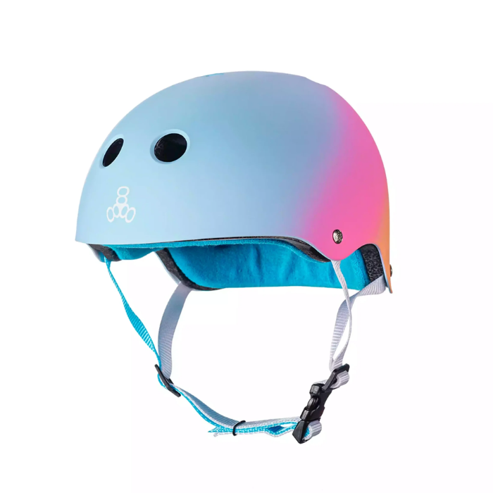casco triple 8 multicolor